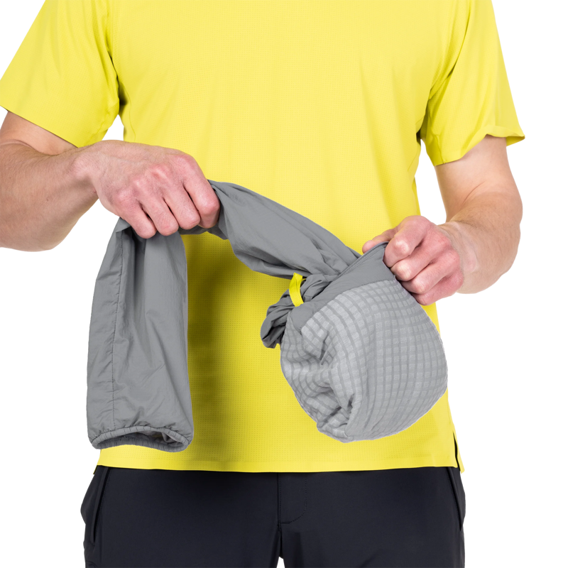 Mountain Equipment Men's Aerotherm Hooded Jacket in Tufa-8