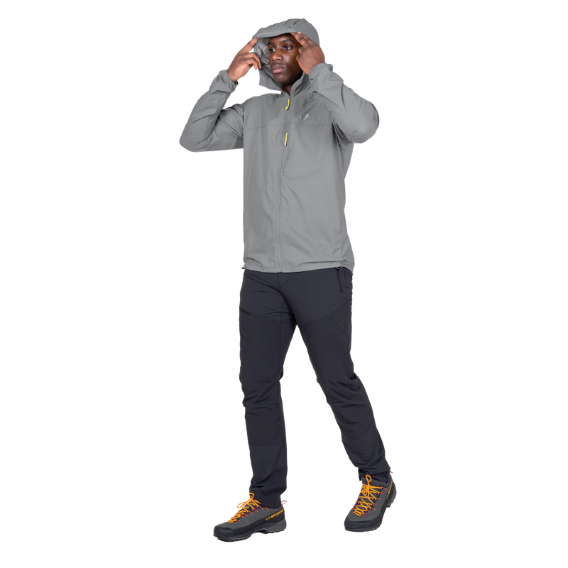 Mountain Equipment Men's Aerofoil Hooded Jacket in Tufa-3