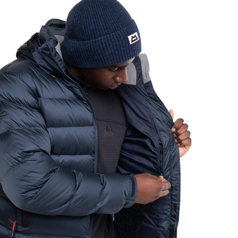 Mountain Equipment Men's Lightline Jacket in Blue Nights/Cosmos-9