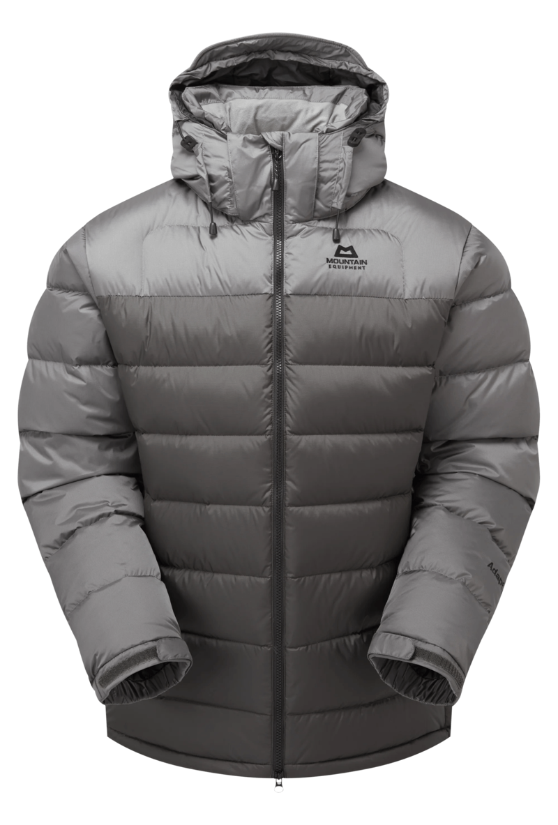 Mountain Equipment Men's Lightline Block Jacket in Graphite/Mercury/Black