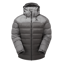 Mountain Equipment Men's Lightline Block Jacket in Graphite/Mercury/Black
