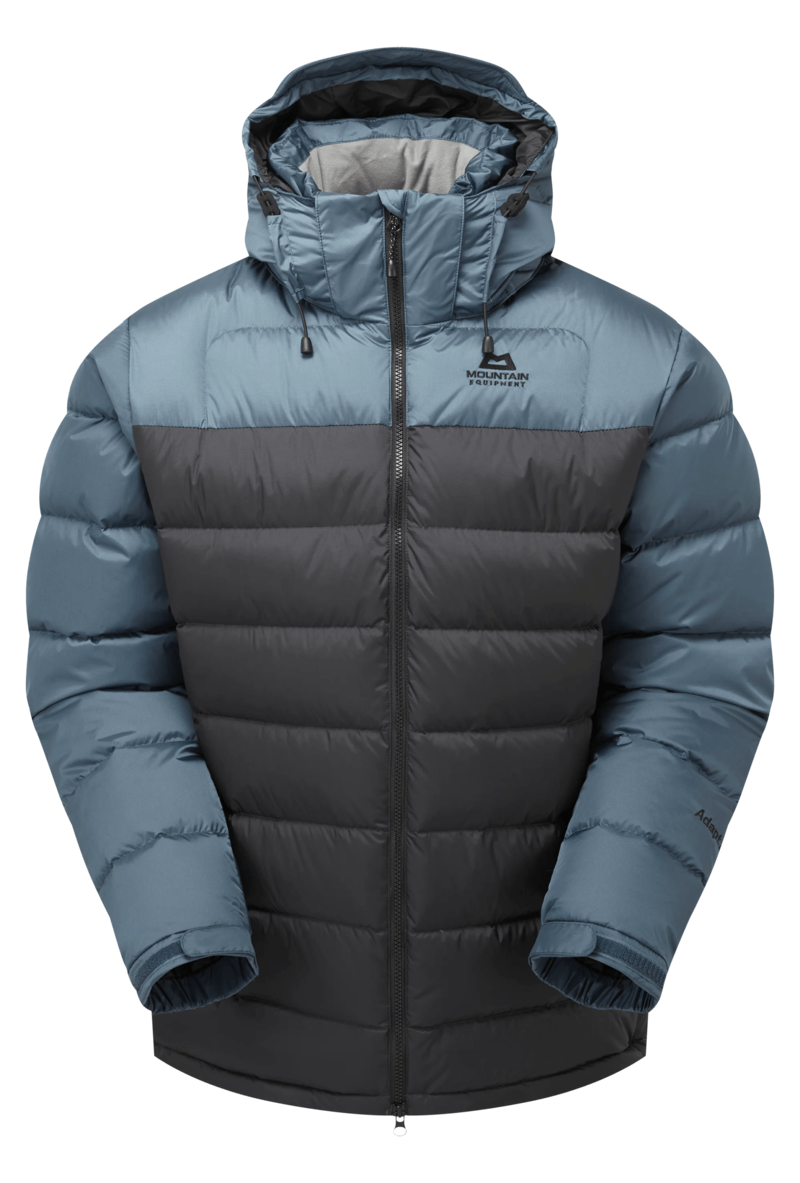 Mountain Equipment Men's Lightline Block Jacket in Obsidian/Stellar/Black