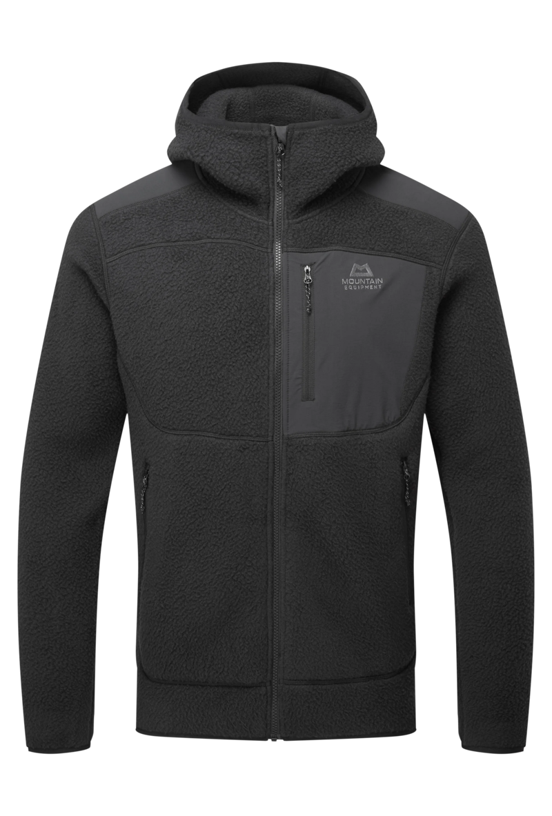 Mountain Equipment Men's Highpile Hooded Jacket in Black