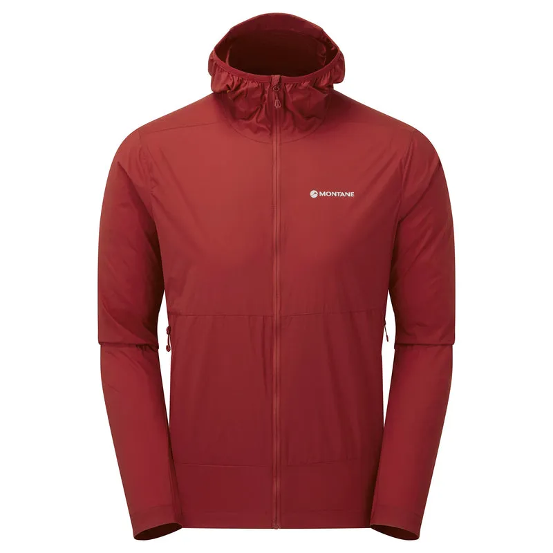 Montane Featherlite Hoodie in Acer Red