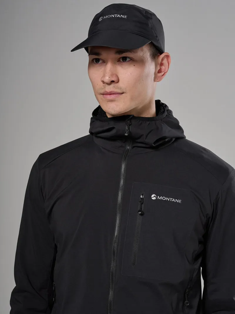 Montane Men's Khamsin Lite Hoodie in Black-3