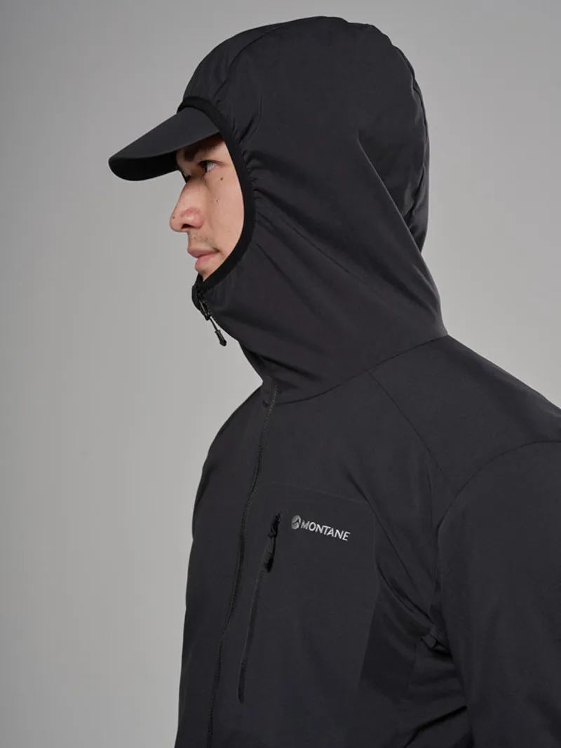 Montane Men's Khamsin Lite Hoodie in Black-4