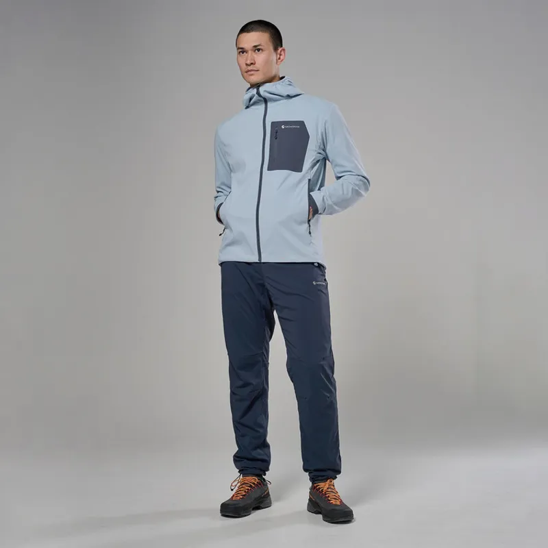 Montane Men's Khamsin Lite Pants in Eclipse Blue-3