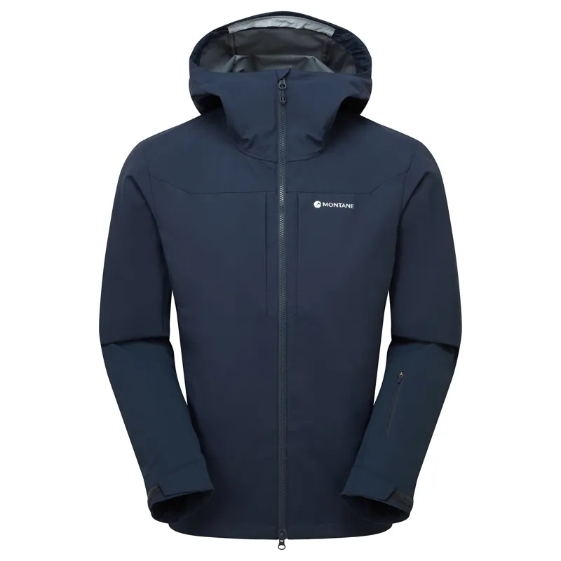 Montane Men's Nordes Hooded Softshell Jacket in Eclipse Blue