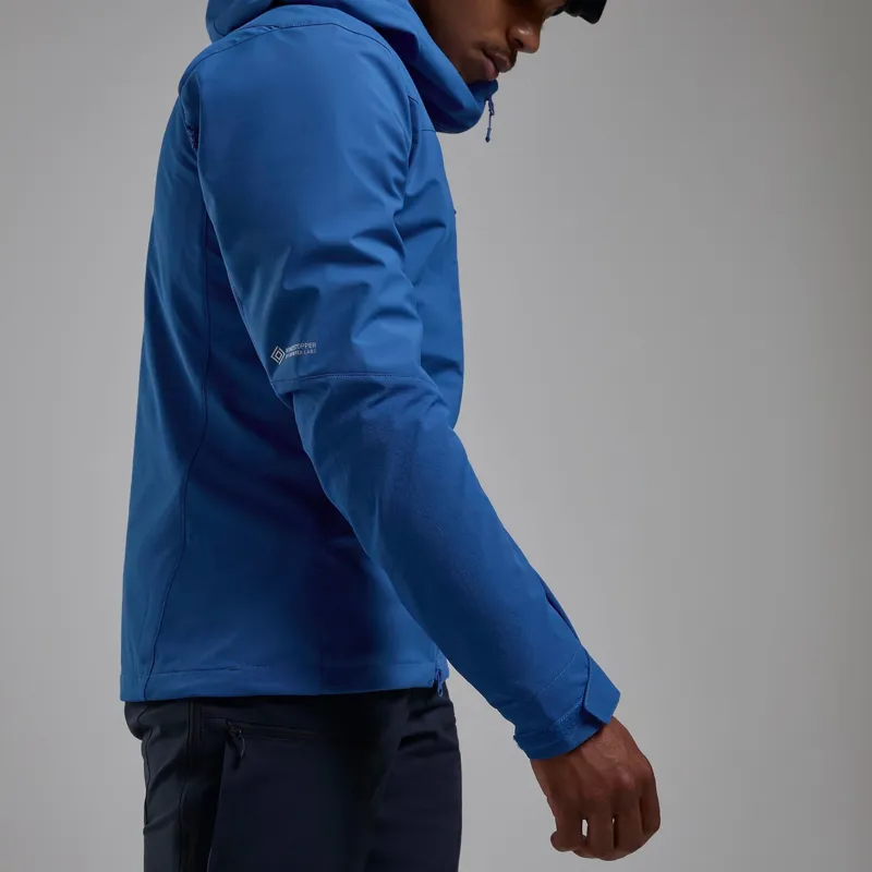 Montane Men's Nordes Hooded Softshell Jacket in Neptune Blue-4
