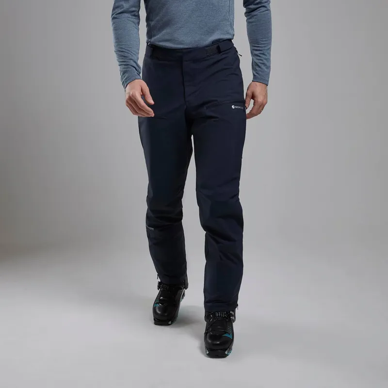 Montane Men's Nordes Softshell Pants in Eclipse Blue-1