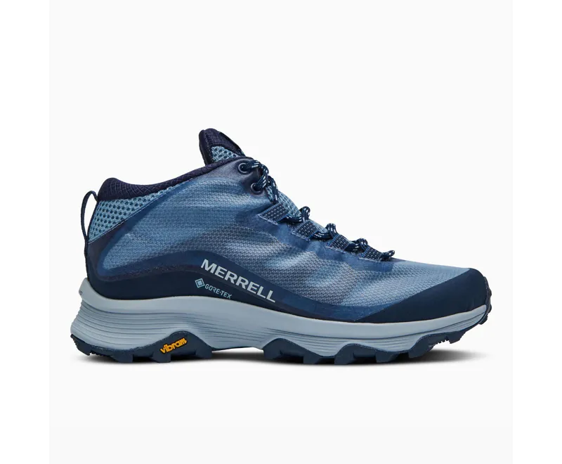 Merrell Women's Moab Speed Mid Gore-Tex in Navy