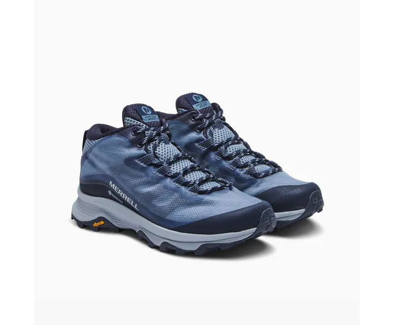 Merrell Women's Moab Speed Mid Gore-Tex in Navy-3