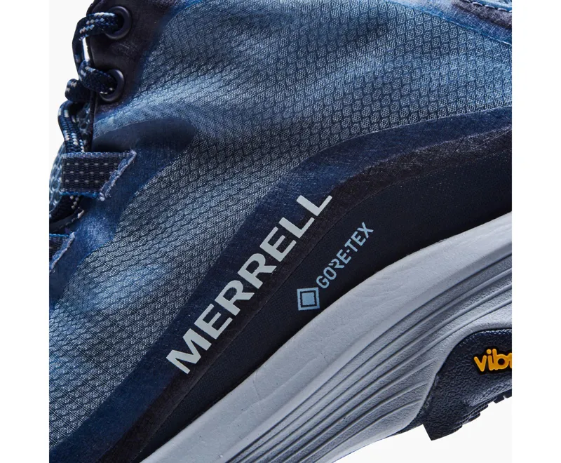 Merrell Women's Moab Speed Mid Gore-Tex in Navy-6