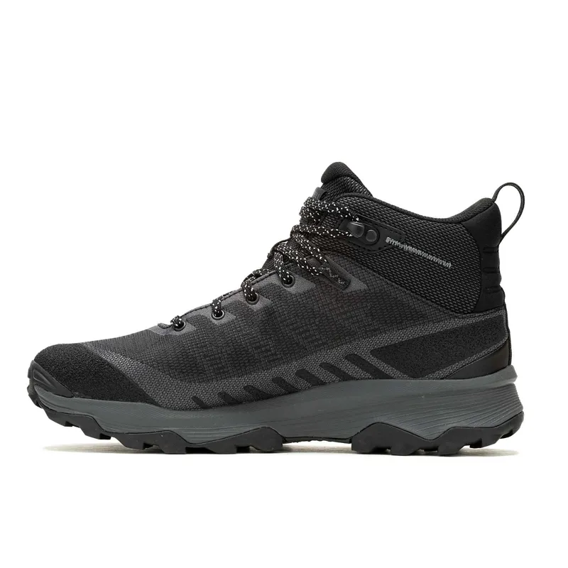 Merrell Men's Speed Eco Mid Waterproof in Black-2