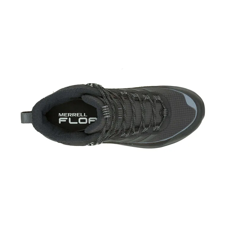 Merrell Men's Moab Speed 2 Thermo Mid Waterproof in Triple Black-5