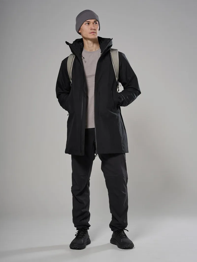 Montane Men's Spirit Long Insulated Jacket in Black-3