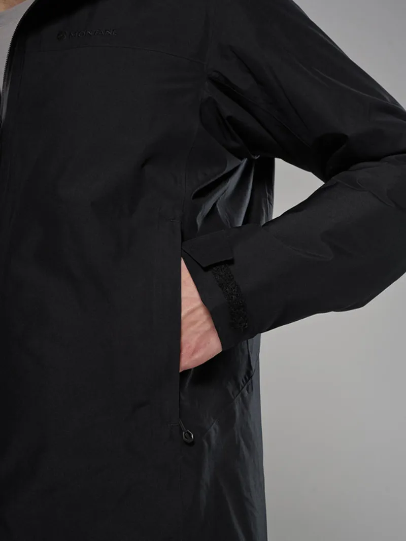 Montane Men's Spirit Long Insulated Jacket in Black-4