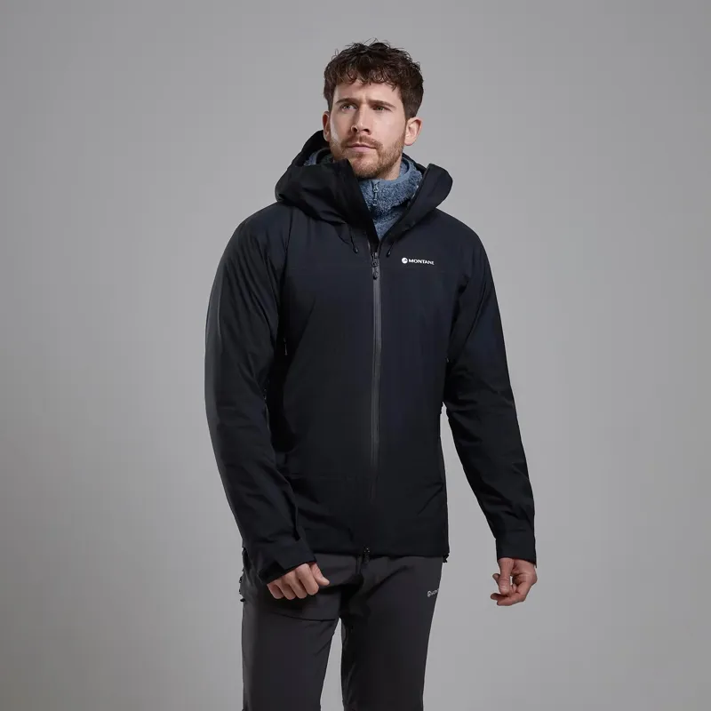 Montane Men's Torren Waterproof Jacket in Black-2