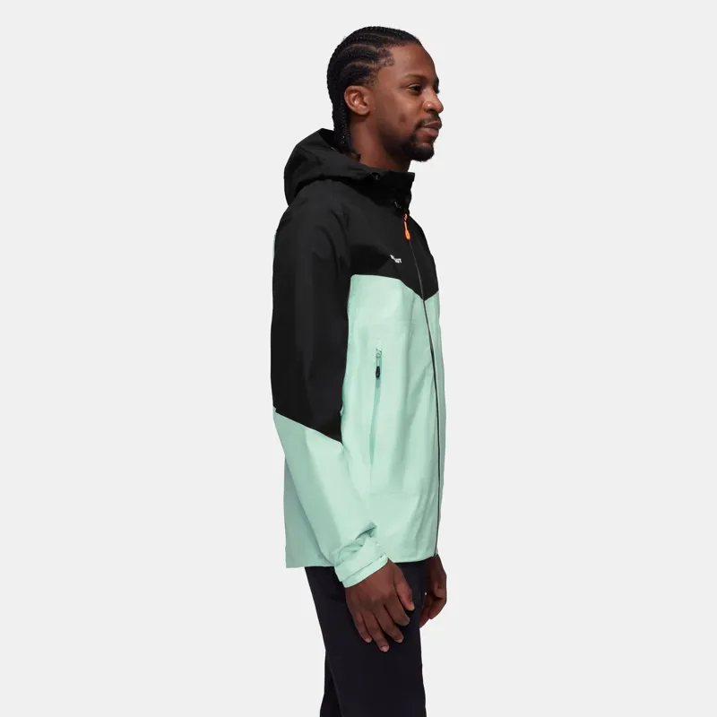 Mammut Men's Convey Tour HS Hooded Jacket in Neo Mint/Black-3