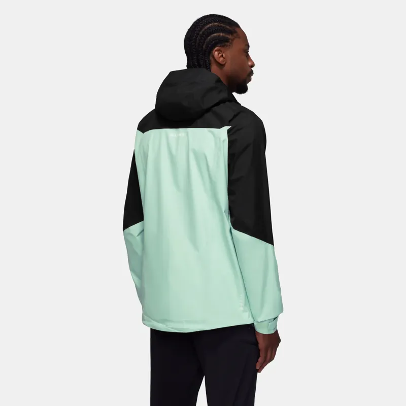 Mammut Men's Convey Tour HS Hooded Jacket in Neo Mint/Black-2