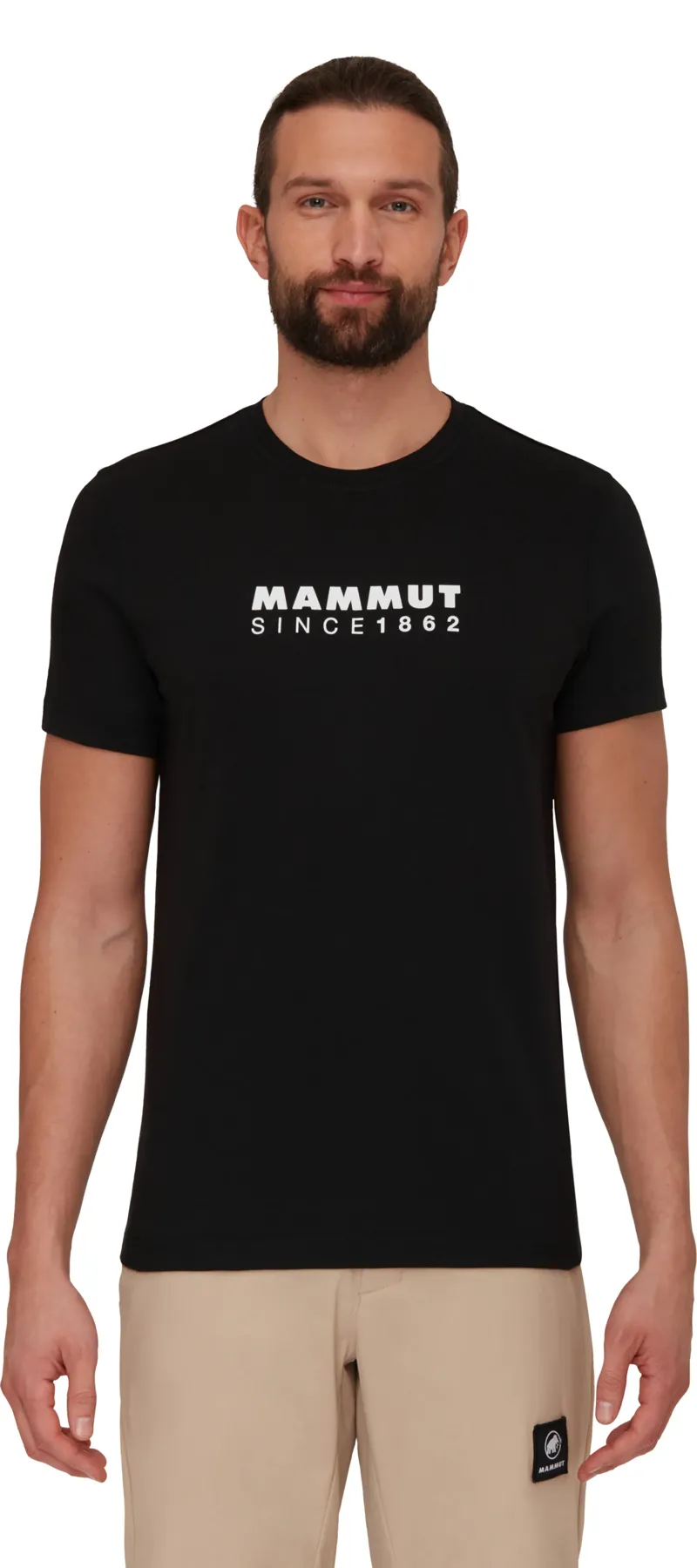 Mammut Men's Core Logo T-Shirt in Black-1
