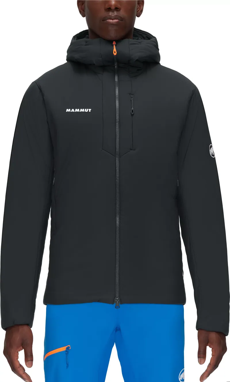 Mammut Men's Rime IN Flex Hooded Jacket in Black Phantom-1