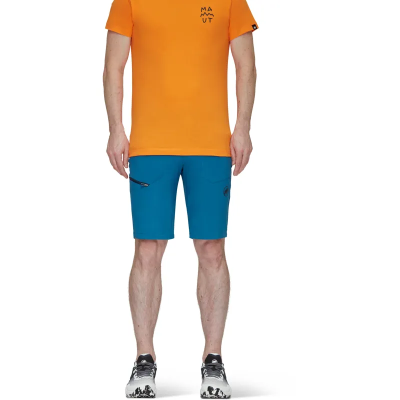 Mammut Men's Runbold Shorts in Deep Ice-1