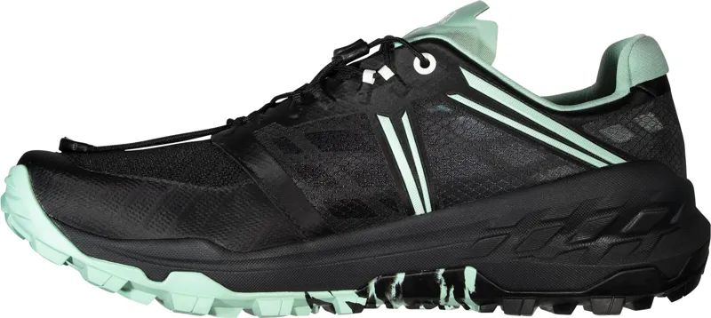 Mammut Men's Sertig TR Low in Black/Neo Mint-1