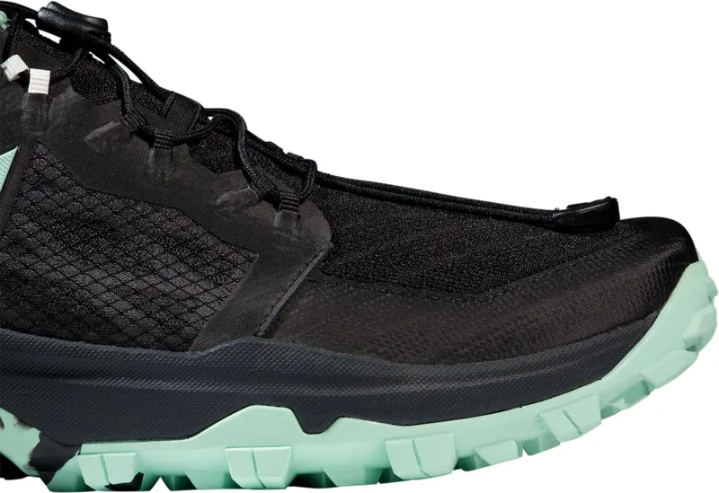 Mammut Men's Sertig TR Low in Black/Neo Mint-3