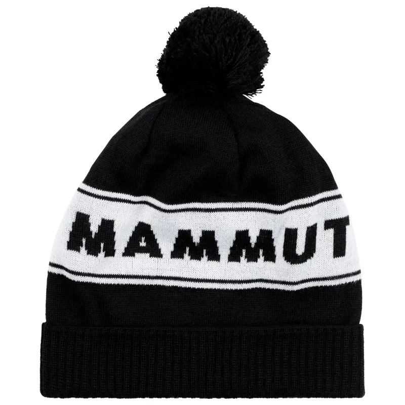 高級ブランド Mammut Adult Black/White in Beanie Peaks Clothing