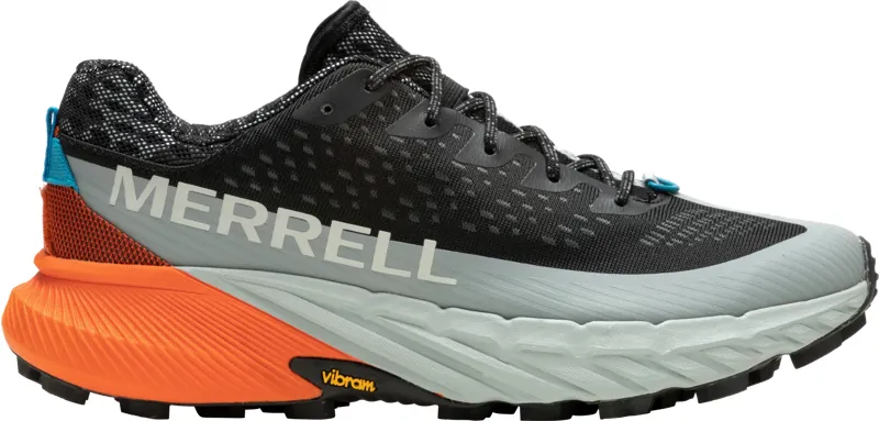 Merrell Men's Agility Peak 5 in Black/Tangerine
