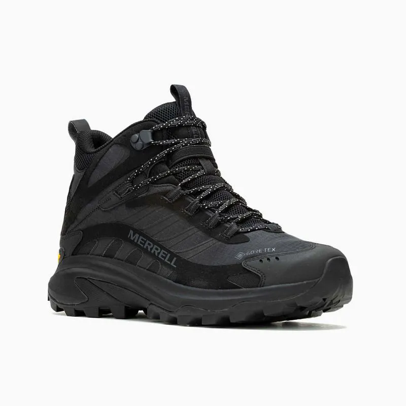 Merrell Men's Moab Speed 2 Mid Gore-Tex in Black