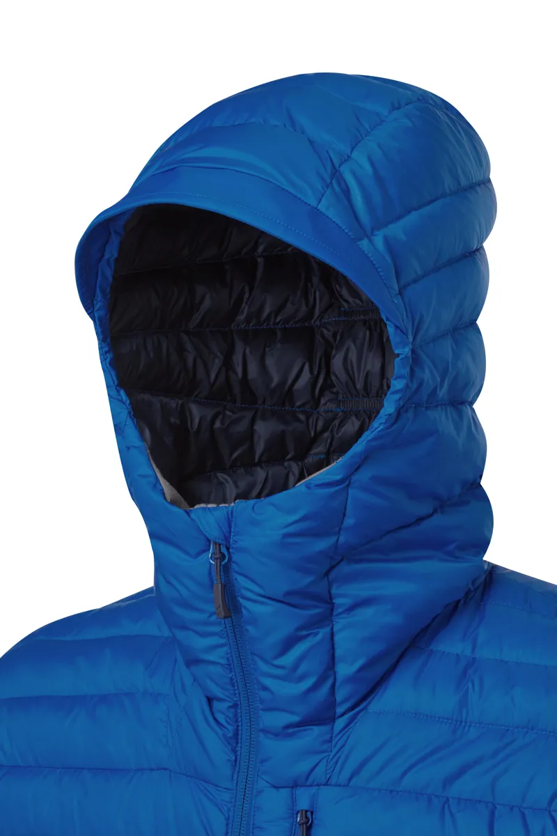 Rab Men's Microlight Alpine Jacket in Polar Blue-2