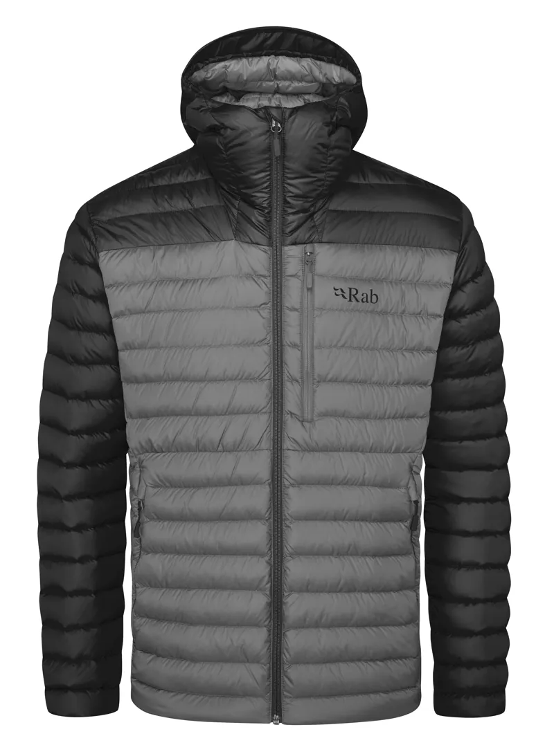 Rab Men s Microlight Alpine Jacket in Black Graphene