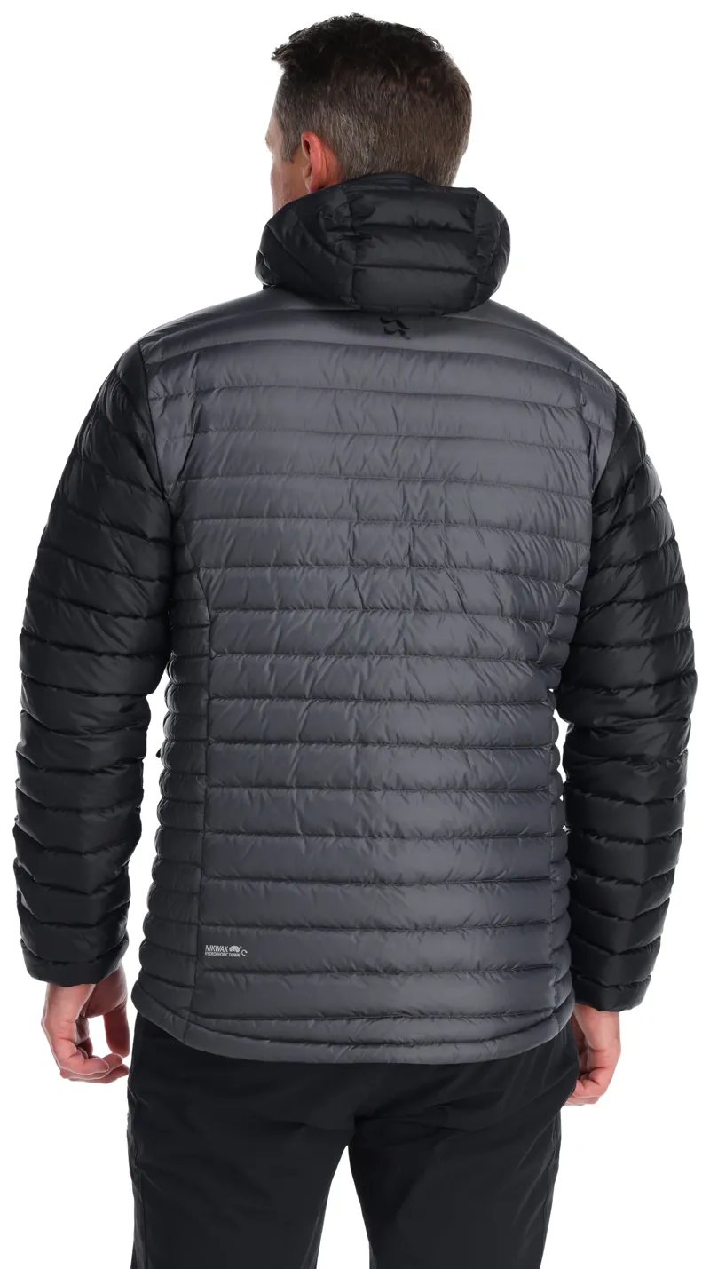 Rab Men s Microlight Alpine Jacket in Black Graphene