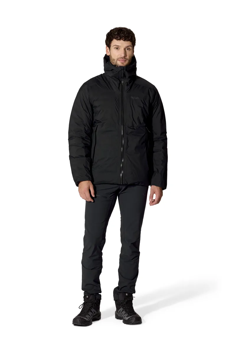 Rab Men's Microlight Shield Jacket in Black-2