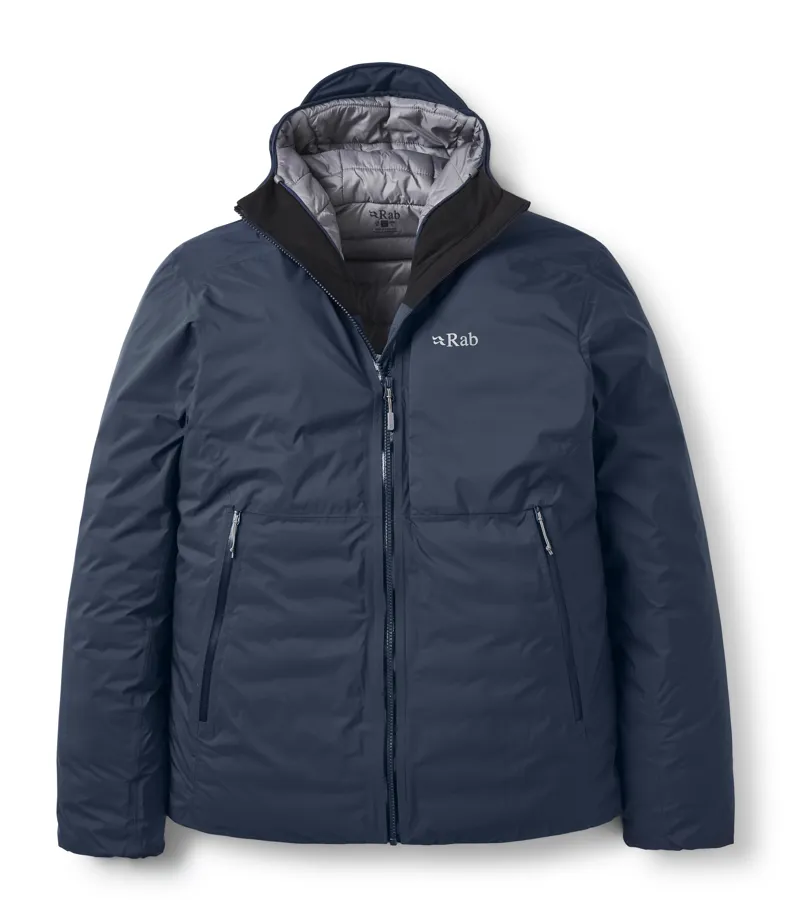 Rab Men's Microlight Shield Jacket in Galaxy Blue