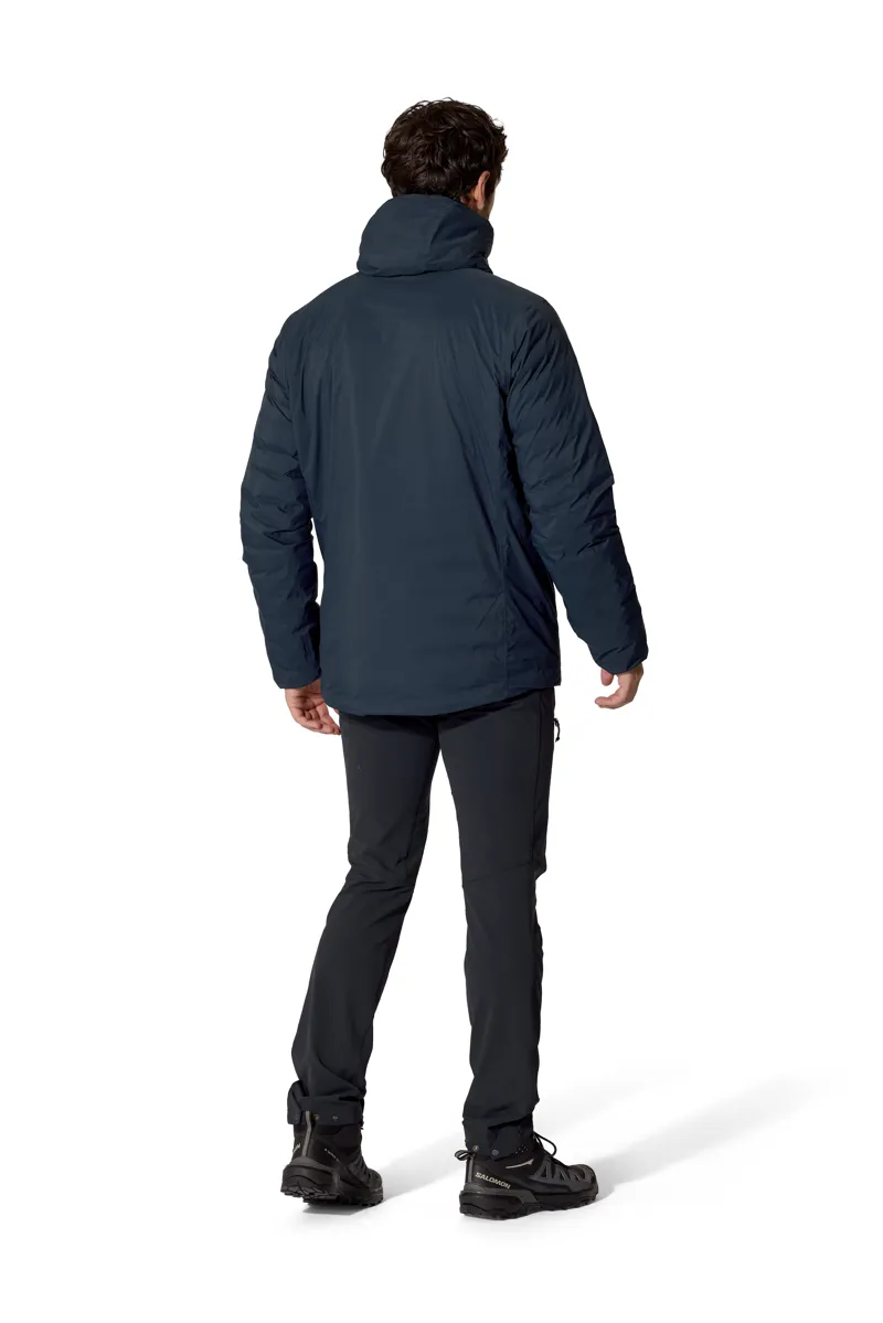 Rab Men's Microlight Shield Jacket in Galaxy Blue-4