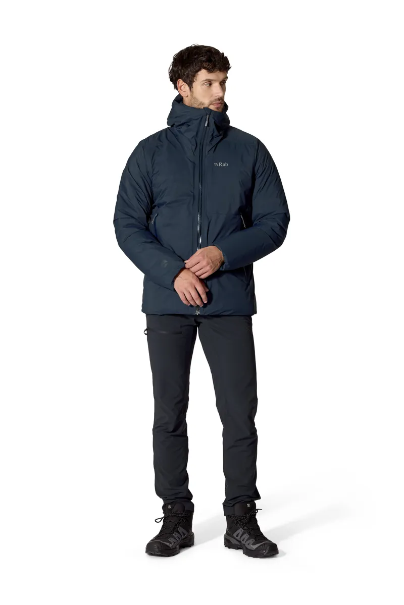 Rab Men's Microlight Shield Jacket in Galaxy Blue-3