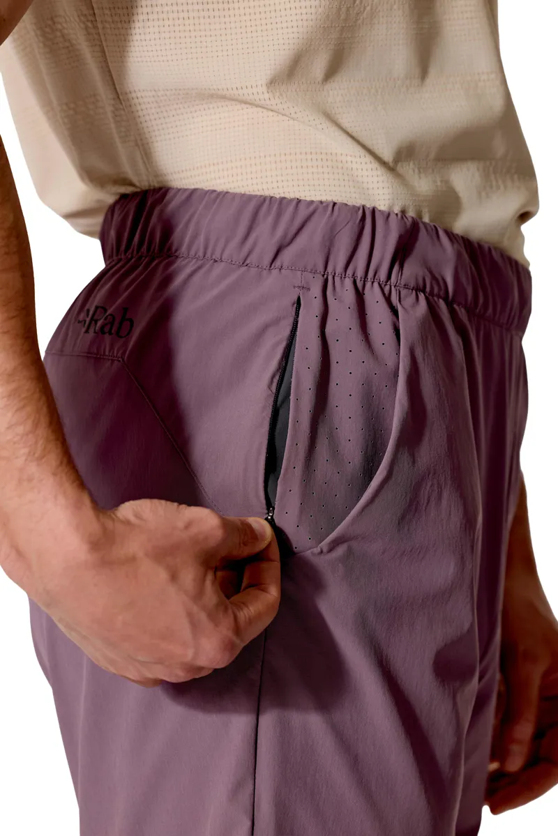 Rab Men's Momentum 9 Shorts in Dark Iris-3
