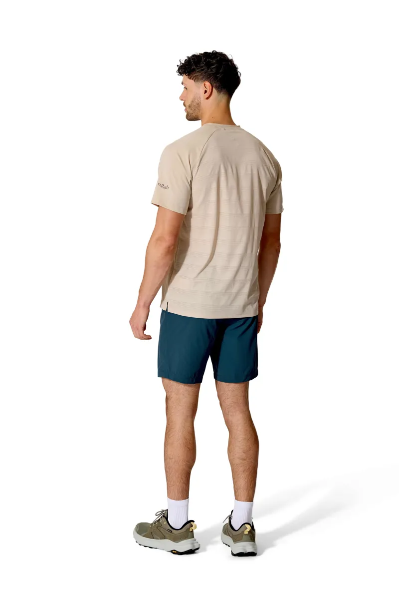 Rab Men's Momentum 9 Shorts in Tempest Blue-3