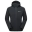 Montane Men's Khamsin Hooded Softshell Jacket in Black