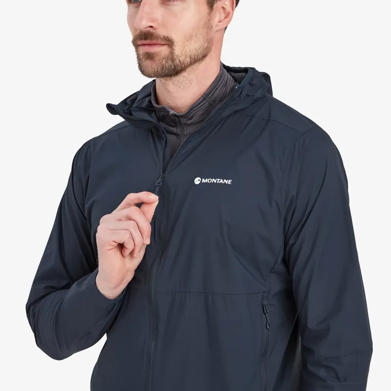 Montane Men's Featherlite Hoodie in Eclipse Blue-3