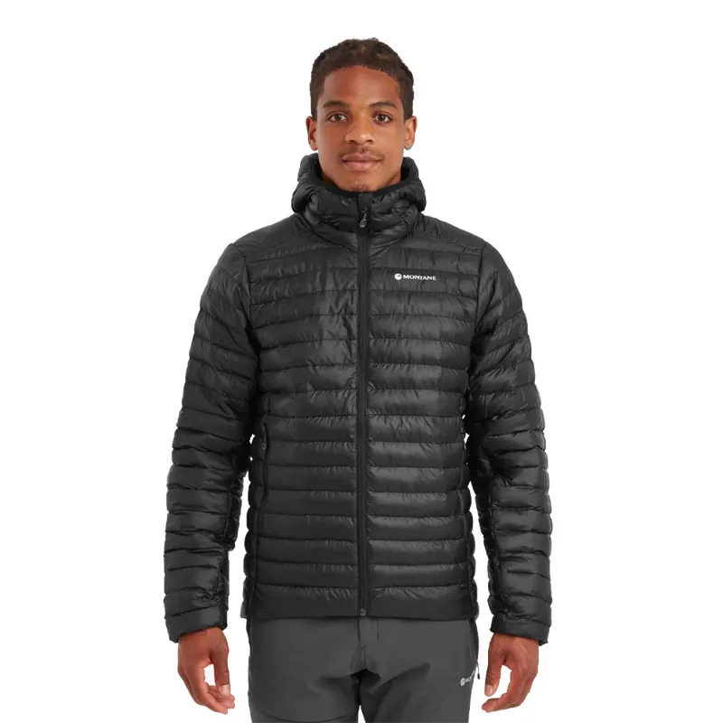 Montane Men's Icarus Hooded Insulated Jacket in Black -2