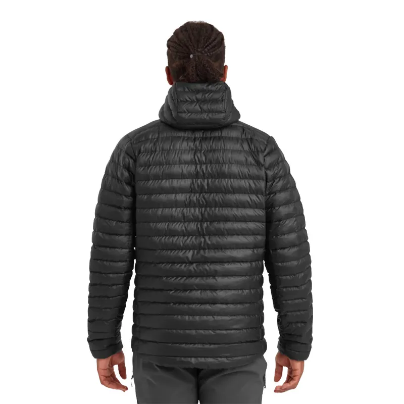 Montane Men's Icarus Hooded Insulated Jacket in Black -3