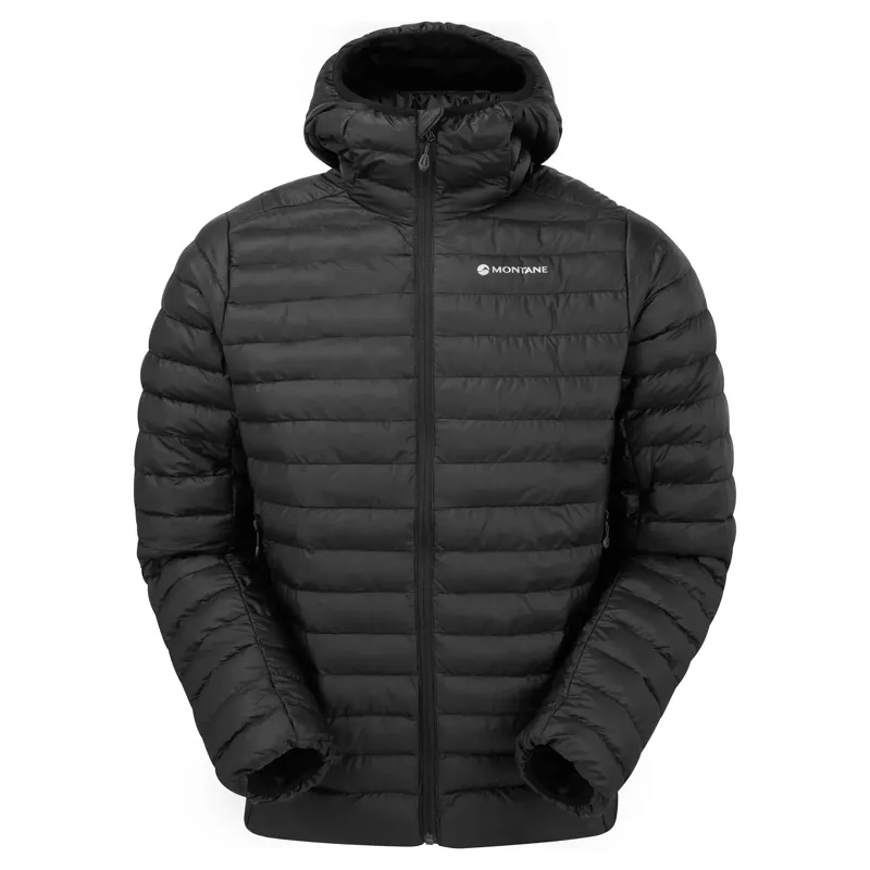 Montane Men's Icarus Hooded Insulated Jacket in Black 