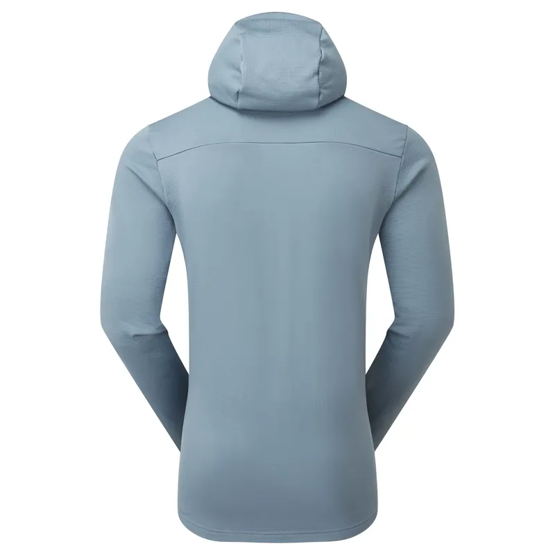Montane Men's Protium Hooded Fleece in Stone Blue-1