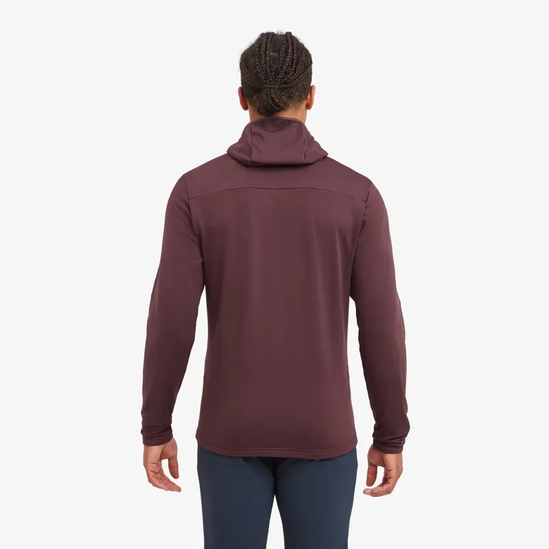 Montane Men's Protium Hooded Jacket in Dark Garnet-3