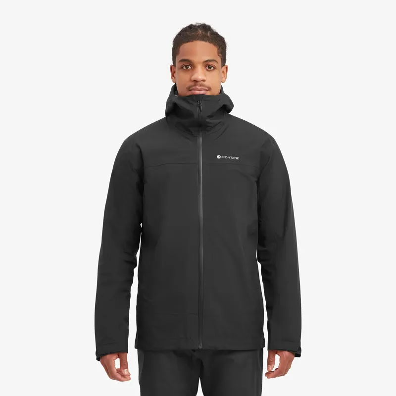 Montane Men's Solution Waterproof Jacket in Black-2