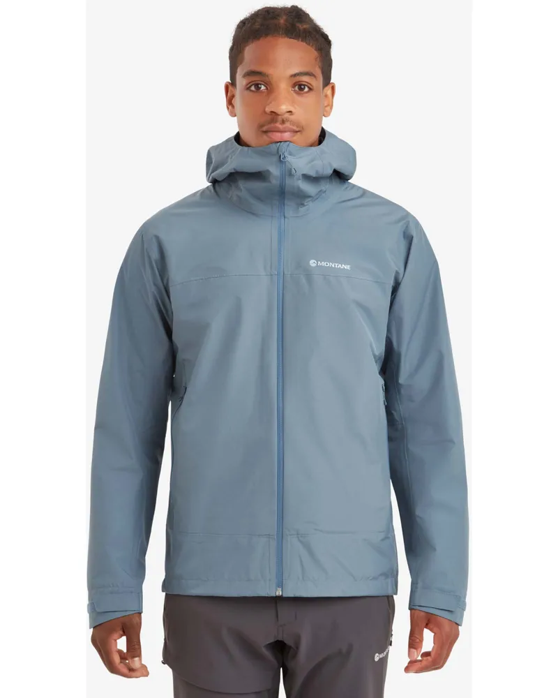 Montane Men's Spirit Waterproof Gore-Tex Jacket in Stone Blue-2